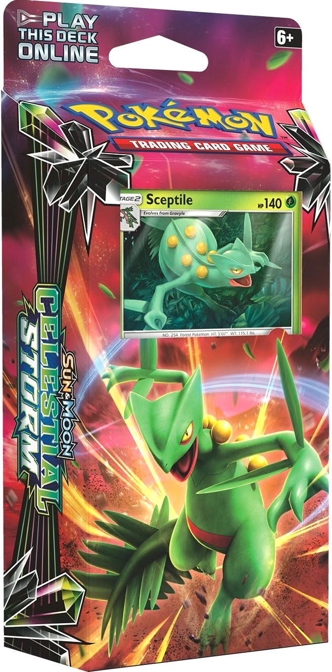 Pokemon Celestial Storm Leaf Charge Theme Deck [Sceptile]