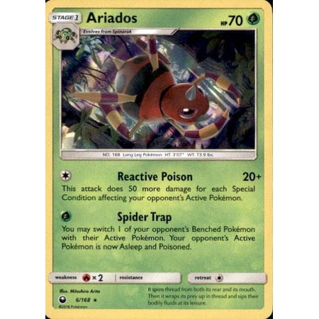 Pokemon Celestial Storm Holo Rare Rare Holo Ariados #6