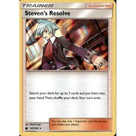 Pokemon Celestial Storm Holo Rare Rare Holo Steven's Resolve #145