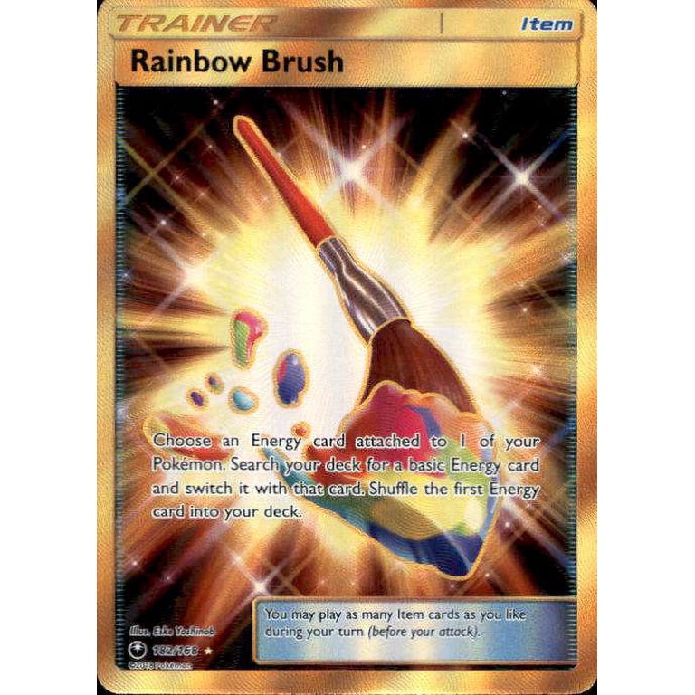 Pokemon Celestial Storm Secret Rare Rainbow Brush #182 - Walmart.com