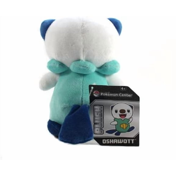 Pokemon Center Black and White Pokedoll Plush Doll USA - 6" Oshawott/Mijumaru