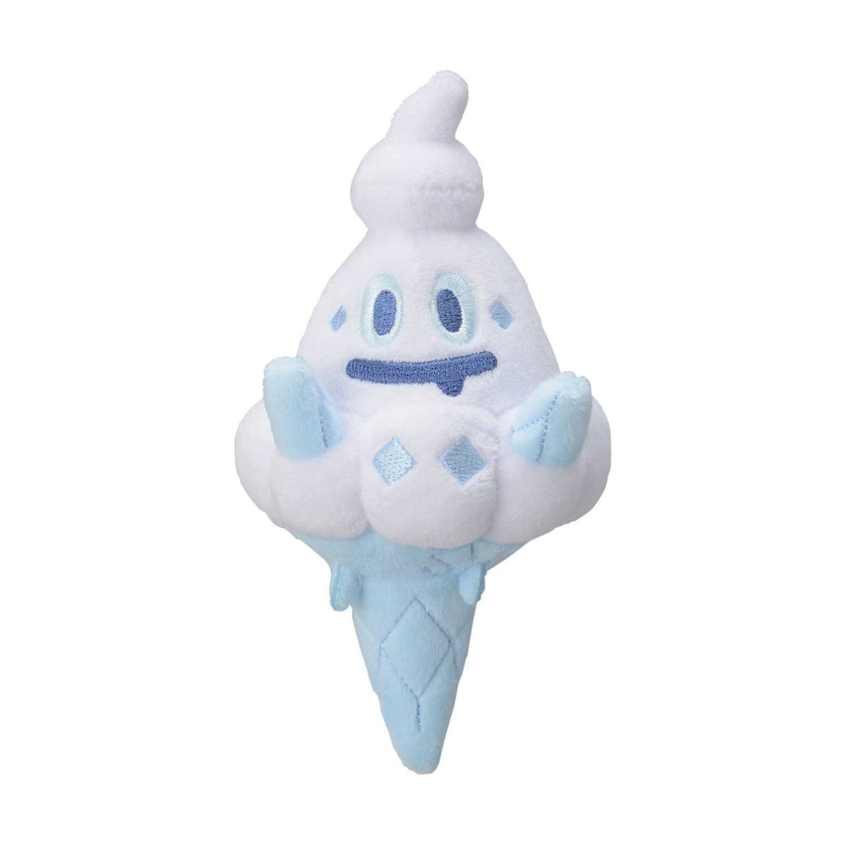 Pokemon Center Original 583 Plush Pokemon Fit Sitting Cuties Vanillish