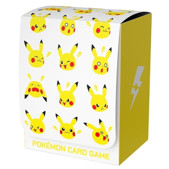 Pokemon Center Original Card Deck Case Pikachu & Thunder