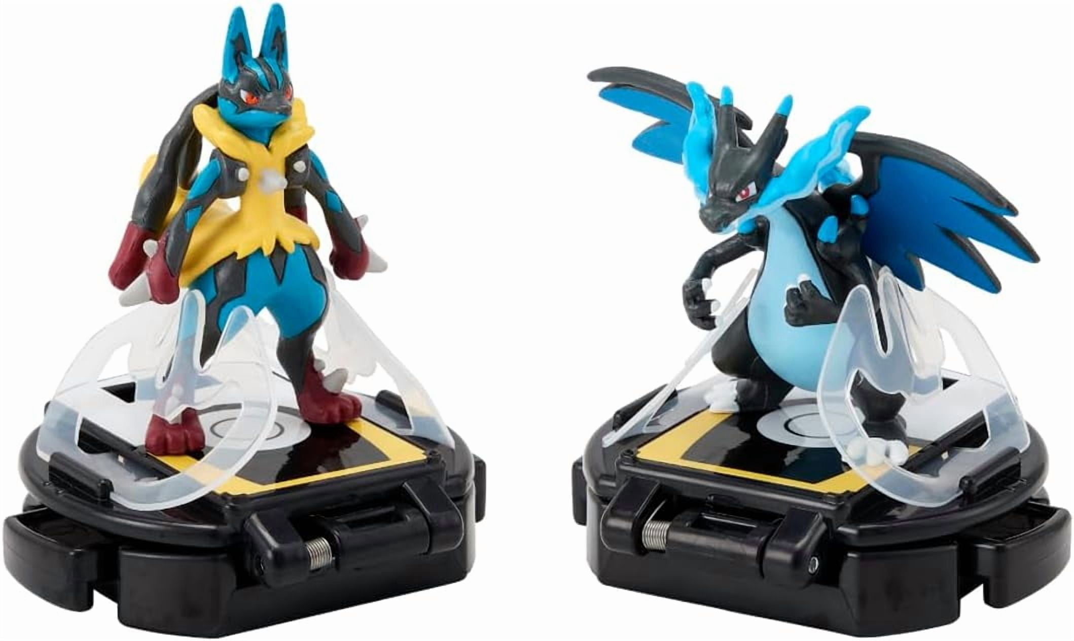 Pokemon Center Original Moncolle Battle Set Mega Lucario VS Mega