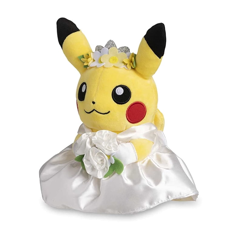 Pokemon Center: Pikachu Wedding - Dress Pikachu (Female) Plush, 8 Inch Pokemon Center: Pikachu Wedding - Dress Pikachu (Female) Plush, 8 Inch