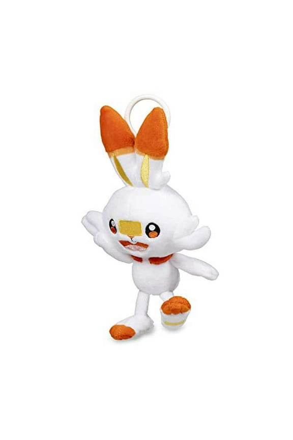 Pokemon Center Scorbunny 4 Inch Plush Keychain