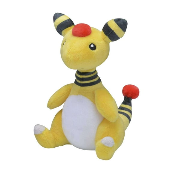 Pokemon Center: Sitting Cuties: Ampharos Plush # 181 -  Generation 2