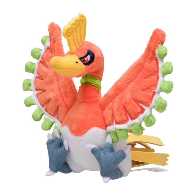 Pokemon Center: Sitting Cuties: Ho-oh Plush # 250 -  Generation 2