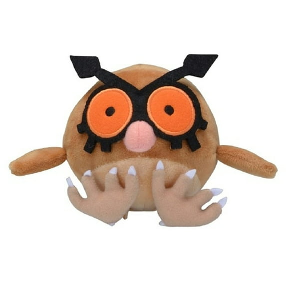 Pokemon Center: Sitting Cuties: Hoothoot Plush # 163 - Generation 2
