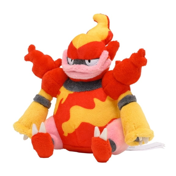 Pokemon Center: Sitting Cuties: Magmortar Plush # 467 - Generation 4 - 6 In