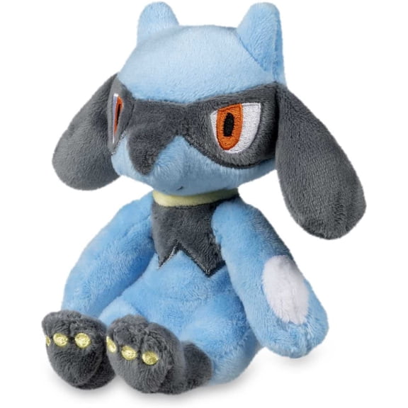 Pokemon Center: Sitting Cuties: Riolu Plush # 447 -  Generation 4 - 6 In