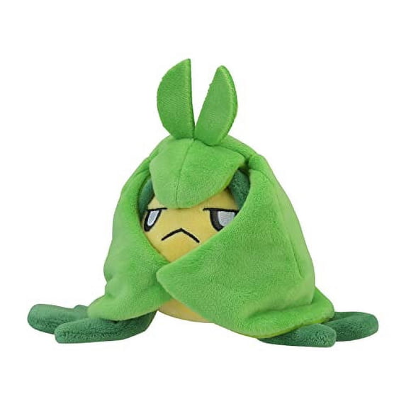 Pokemon Center: Sitting Cuties: Swadloon Plush # 541 - Generation 5 - 6 In