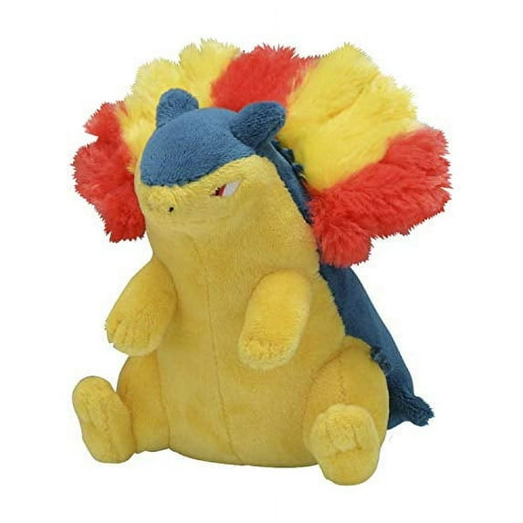Pokemon Center: Sitting Cuties: Typhlosion Plush # 157 - Generation 2 - 6 In
