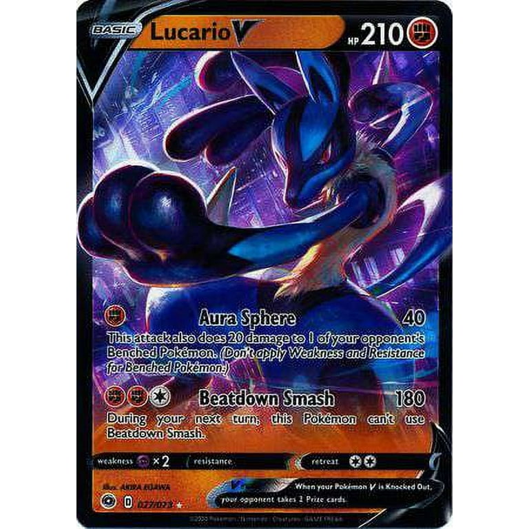 Lucario V CPA 27  Pokemon TCG POK Cards