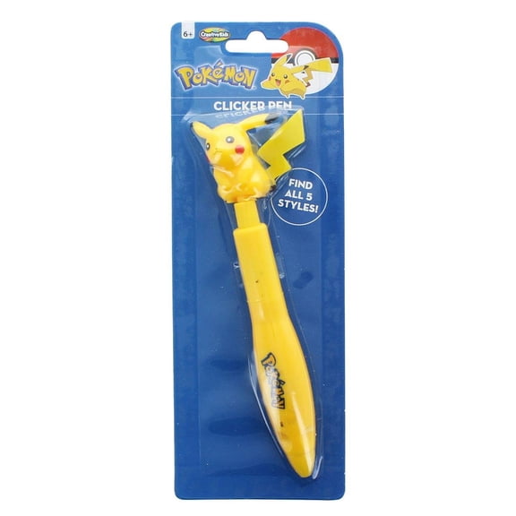 Pokemon Character Clicker Pen: Pikachu