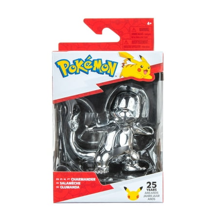 Pokemon Charmander 3" Silver Figures