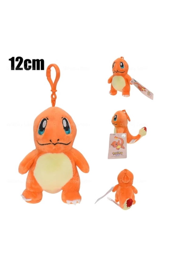 Pokemon Charmander Plush Keychain Backpack Clip Bag Clip