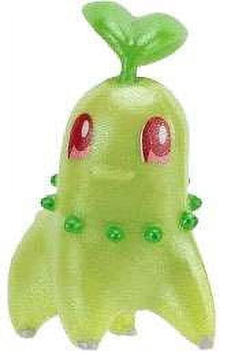 Pokemon Toys: Chikorita Mini PVC Figure (Pearlized Color Version