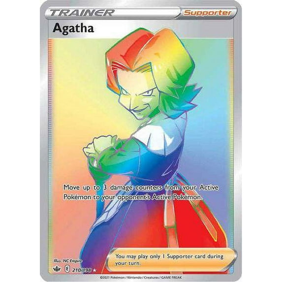 Pokemon Chilling Reign Agatha #210