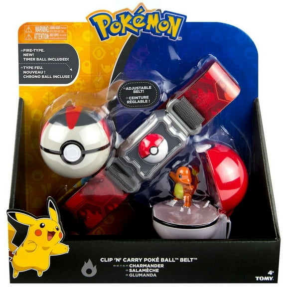 Pokemon Clip 'n' Carry Poke Ball Belt (Charmander & Timer Ball)