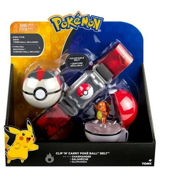 Pokemon Clip 'n' Carry Poke Ball Belt- Charmander