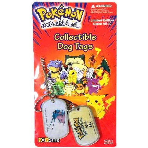 Pokemon Collectible Dog Tags (Edition 2)