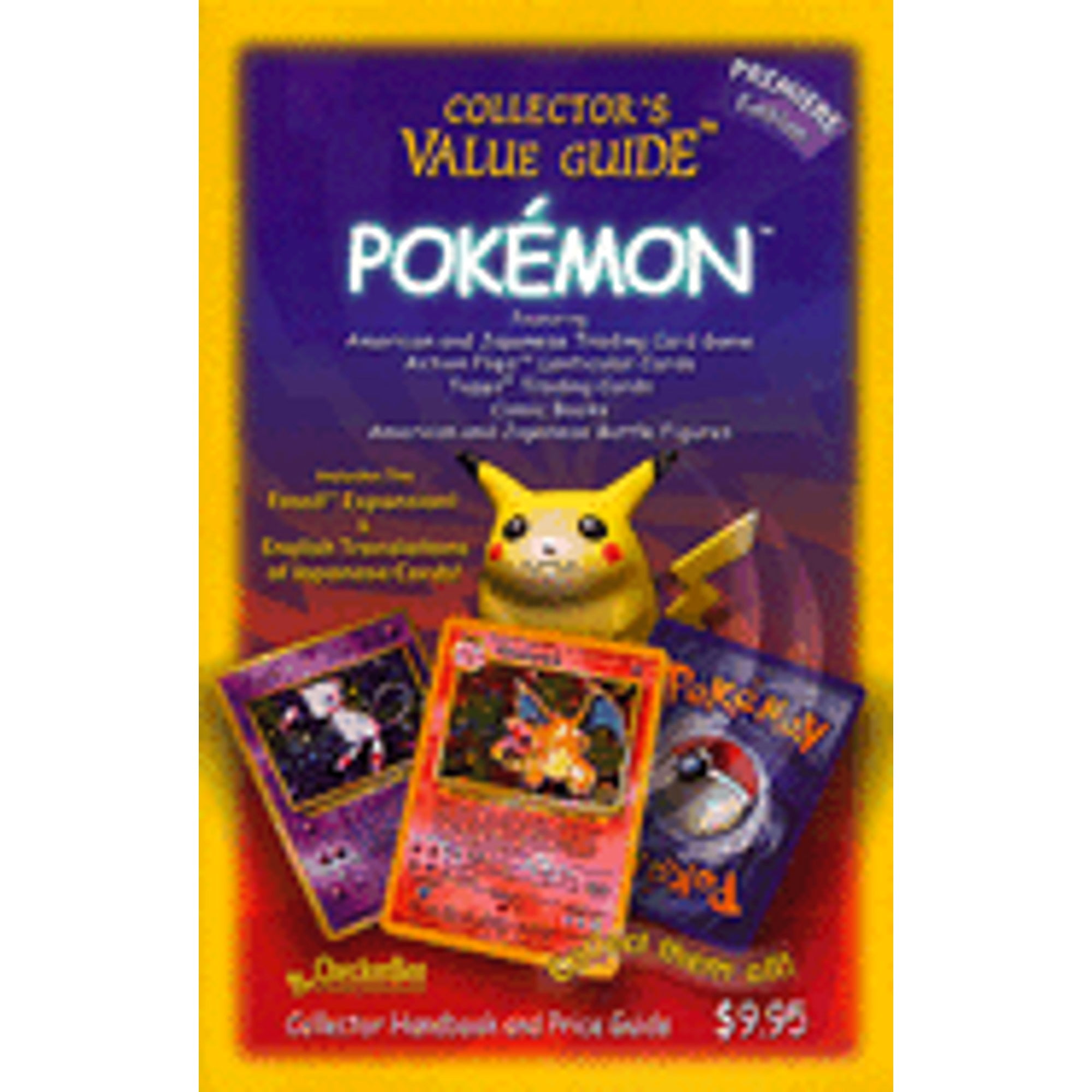 pokemon collector cards price guide Collector's Value Guide: Pokemon Second edition: Checker Bee Publishing,  Publishing, CheckerBee: 9781888914887: Amazon.com: Books main image 0