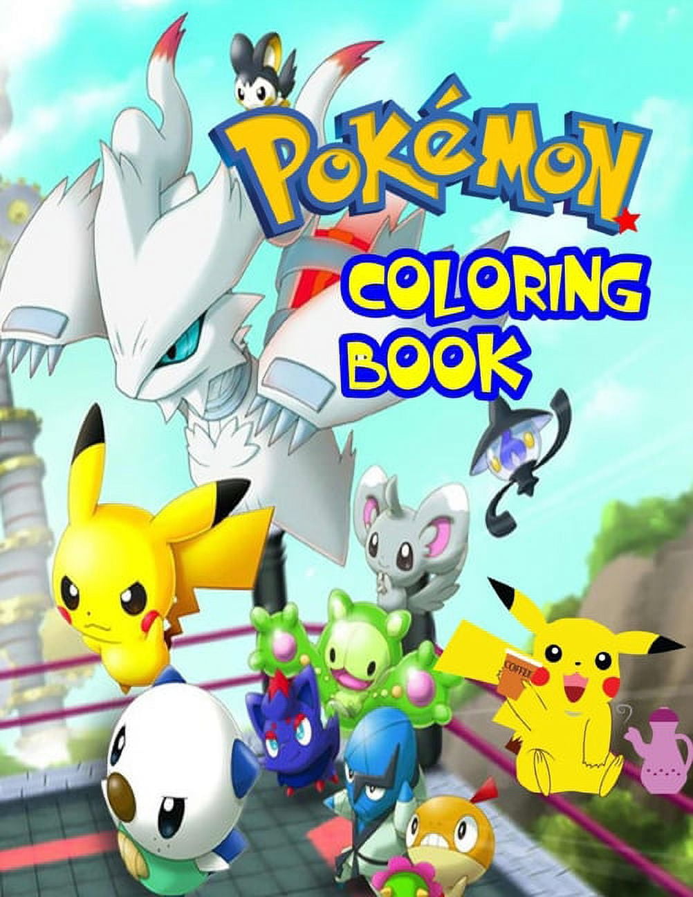 Pokemon Coloring Book: Pokemon Coloring Books For Kids. 25 Pages, Size -  8.5 x 11. a book by Creative Design Press