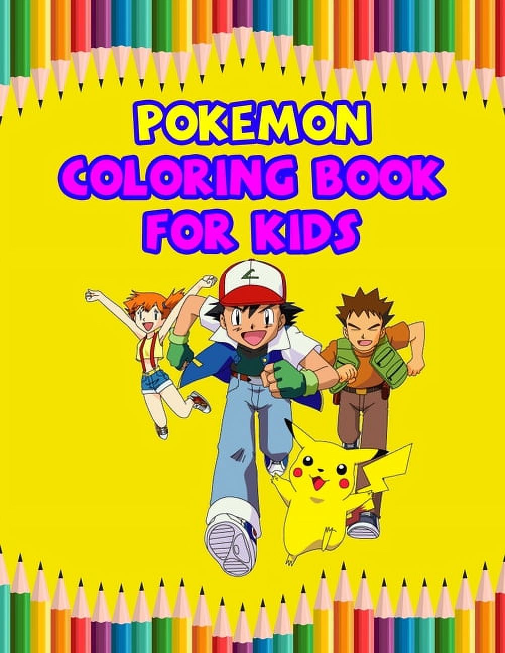 Pokémon Coloring Book Great Gifts For Kids