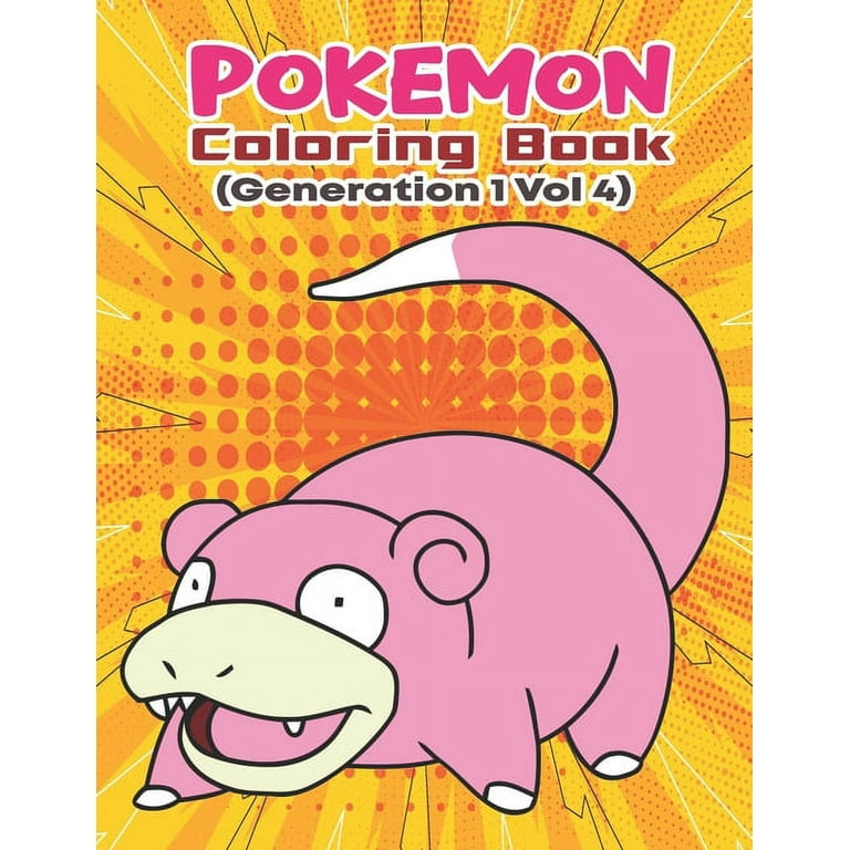 Pokemon Coloring Book: A Great Coloring Book on the Pokemon Characters. Great Starter Book for Young Children Aged 3+. an A4 80 Page Book for Any Avid Fan of Pokemon [Book]