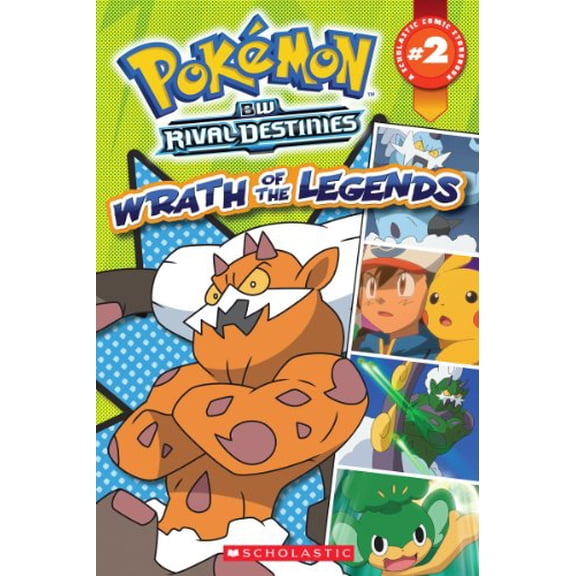 Pre-Owned Pokemon Comic Reader #2: Wrath of the Legends (Paperback) 0545483786 9780545483780