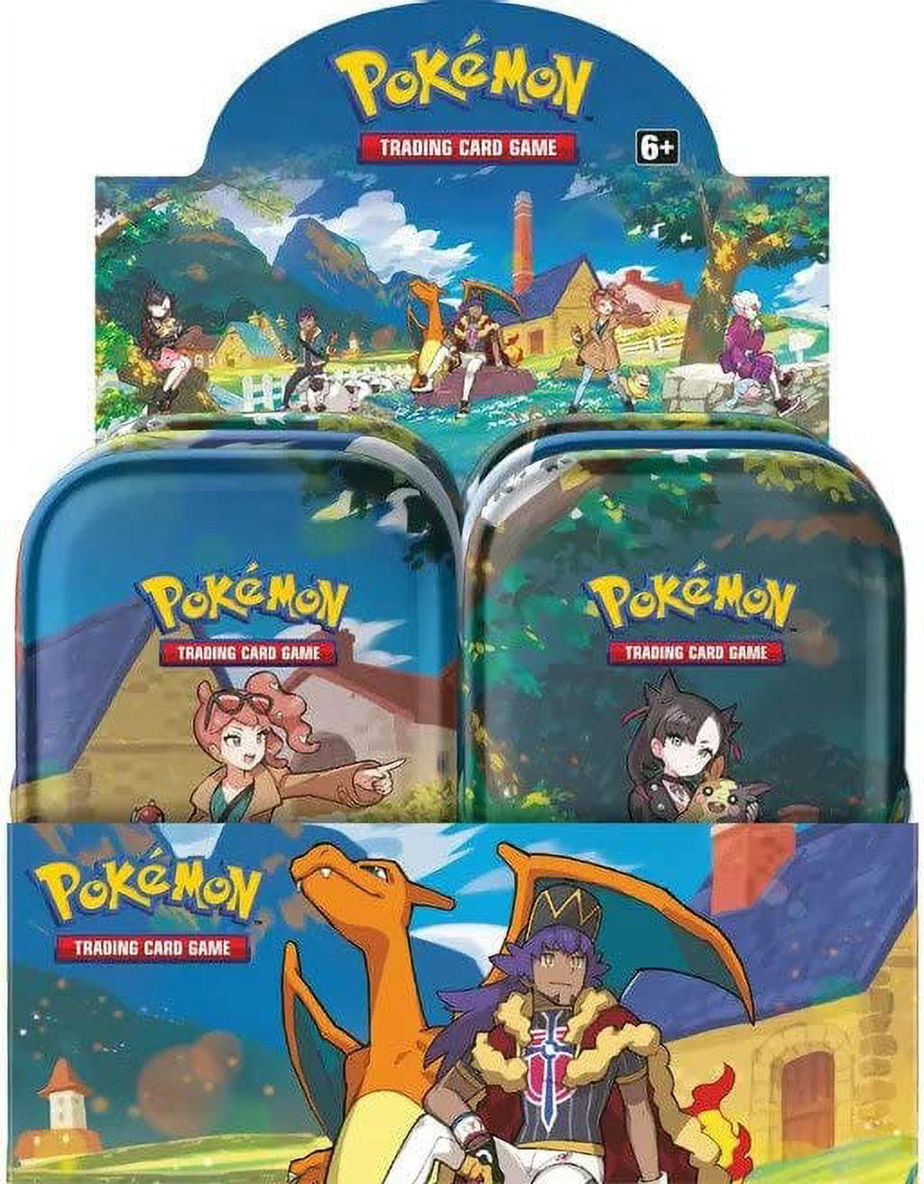 Crown Zenith Pokemon Mini Tin Display - 10 Packs Factory Sealed