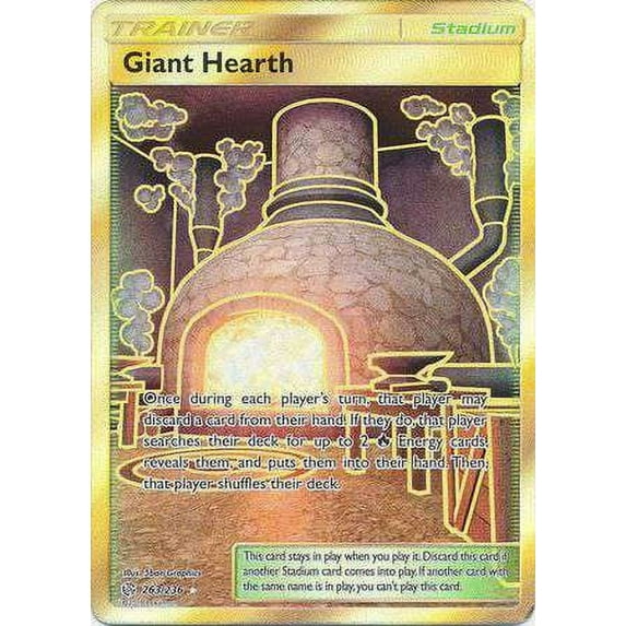 Pokemon Cosmic Eclipse Giant Hearth #263
