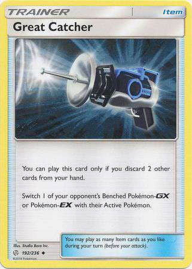 pokemon catcher card Great Catcher (264/236) [Sun & Moon: Cosmic Eclipse] – Black Swamp Games