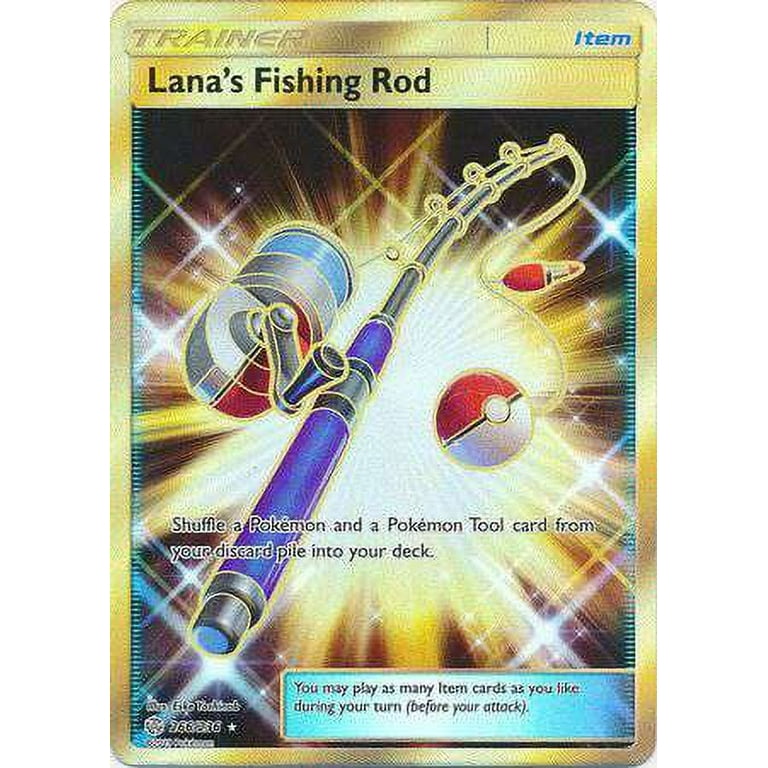 Pokemon Cosmic Eclipse Lana's Fishing Rod #266 