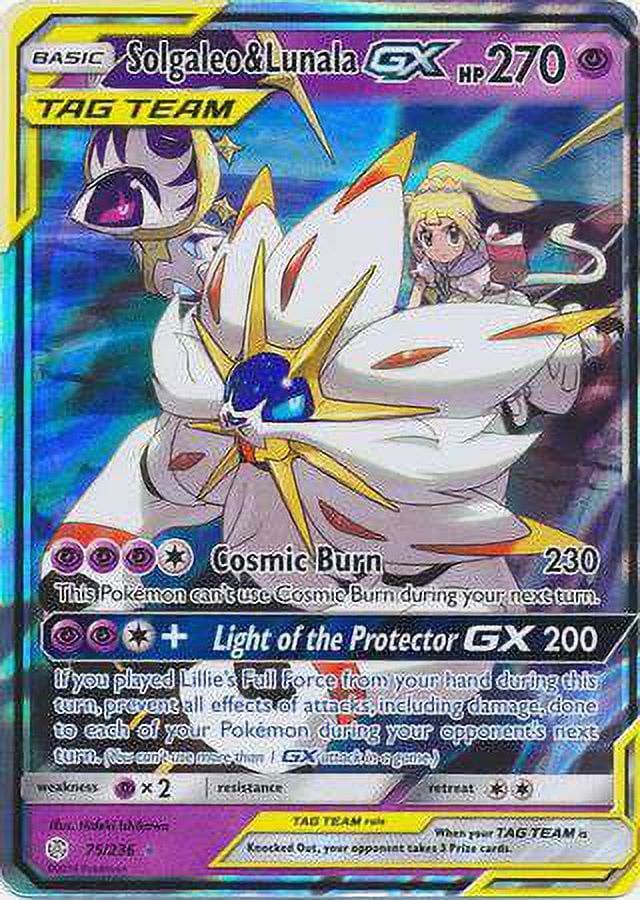 Lunala GX Metal Pokemon Card – AcademGames