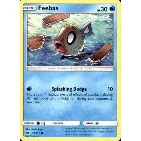 Pokemon Crimson Invasion Common Feebas #26