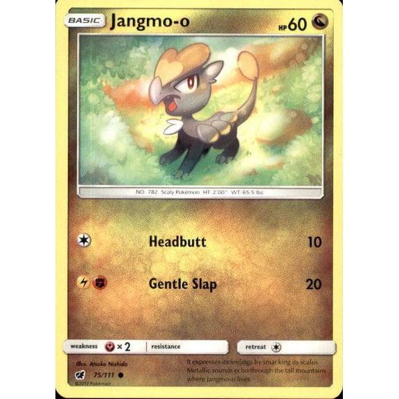 Pokemon Crimson Invasion Common Jangmo-o #75
