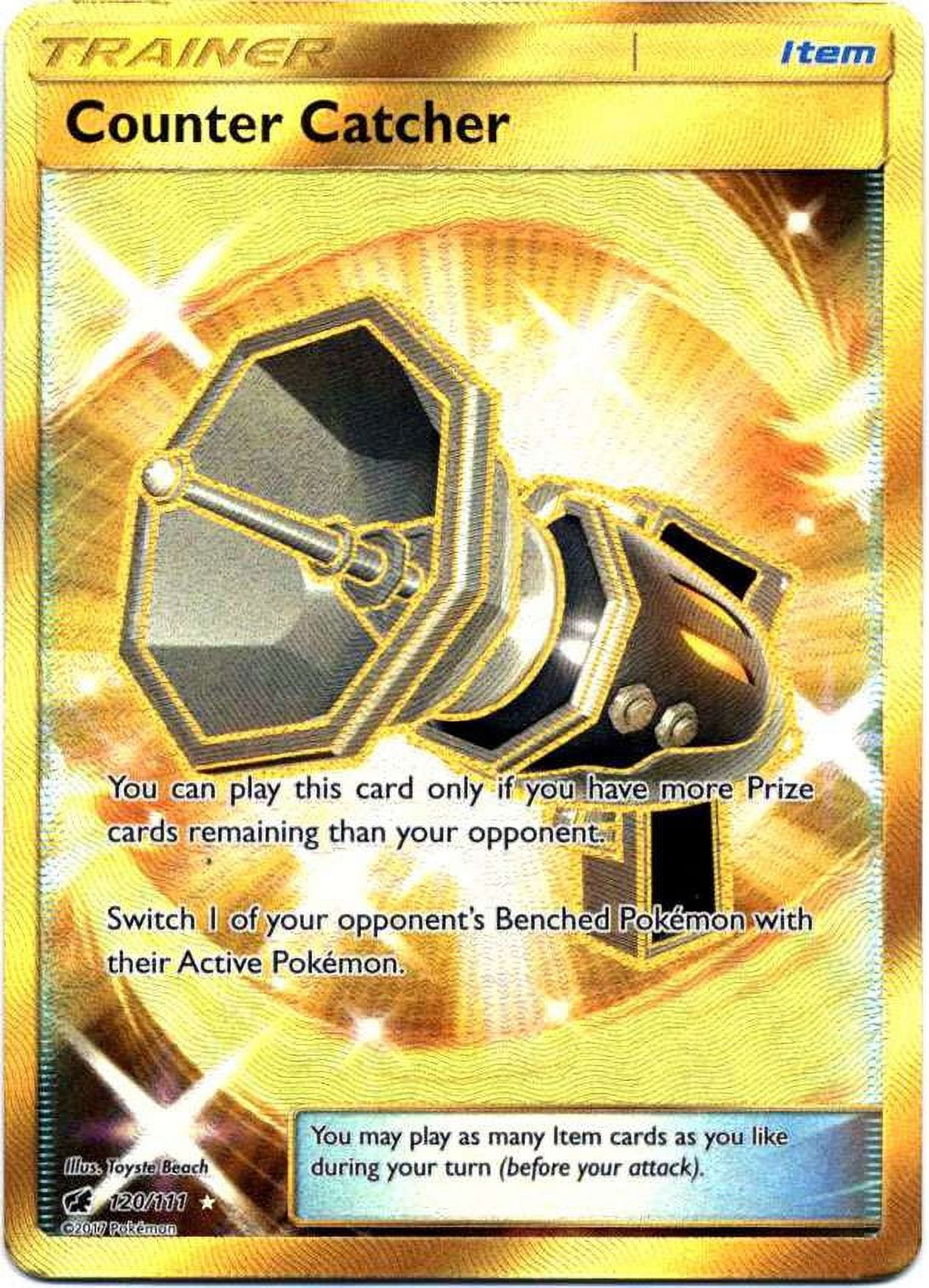 Pokemon Crimson Invasion Secret Rare Counter Catcher #120 - Walmart.com Pokemon Crimson Invasion Secret Rare Counter Catcher #120 - Walmart.com