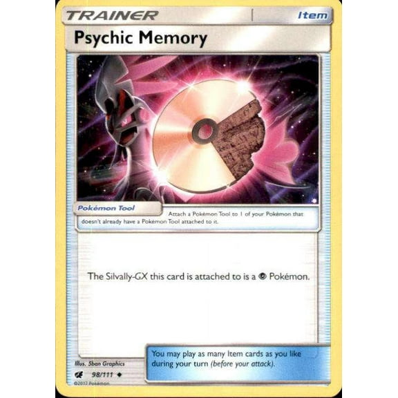 Pokemon Crimson Invasion Uncommon Psychic Memory #98