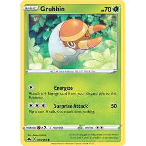 Pokemon Crown Zenith Common Grubbin #15