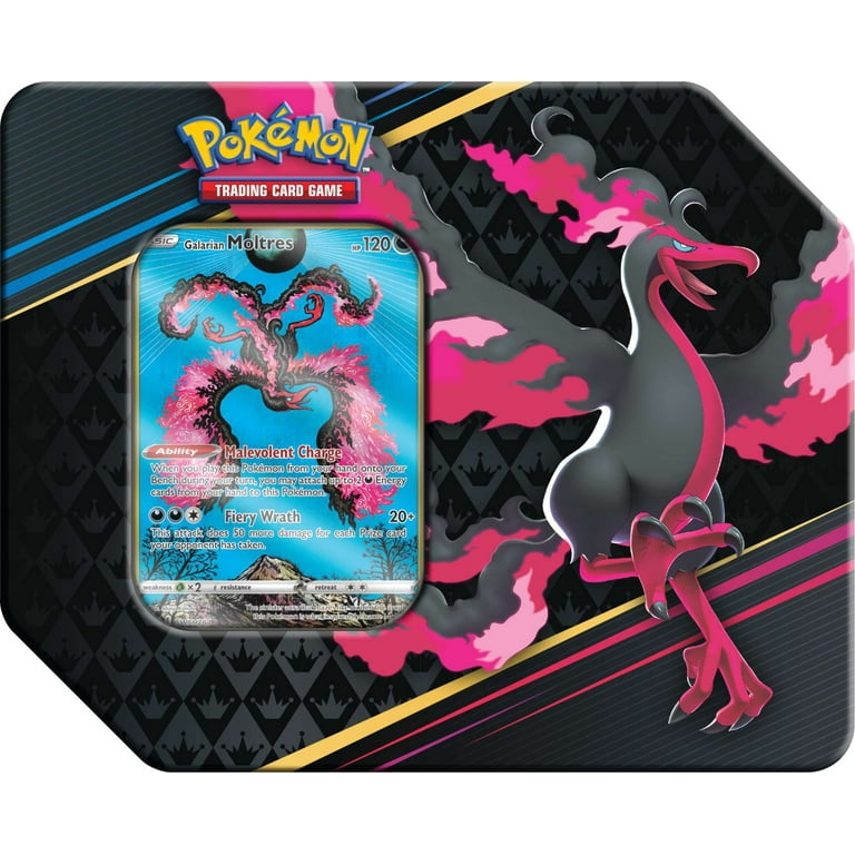 Pokemon Crown Zenith Galarian Moltres Tin Set (5 Booster Packs & Promo Card) - Walmart.com Pokemon Crown Zenith Galarian Moltres Tin Set (5 Booster Packs & Promo Card) - Walmart.com
