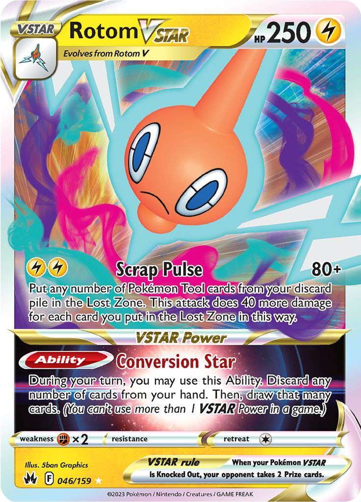 Pokemon Crown Zenith Holo Rare Rare Holo Rotom VSTAR Liberia | Ubuy