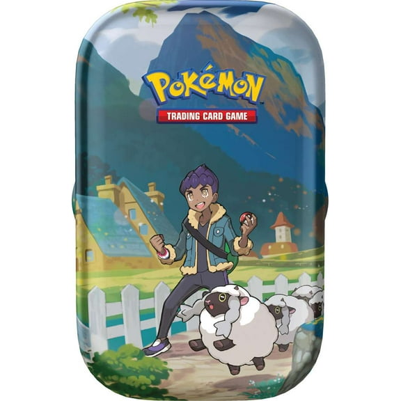 Pokemon Crown Zenith Hop with Wooloo Mini Tin Set (2 Booster Packs, Sticker Sheet & More)