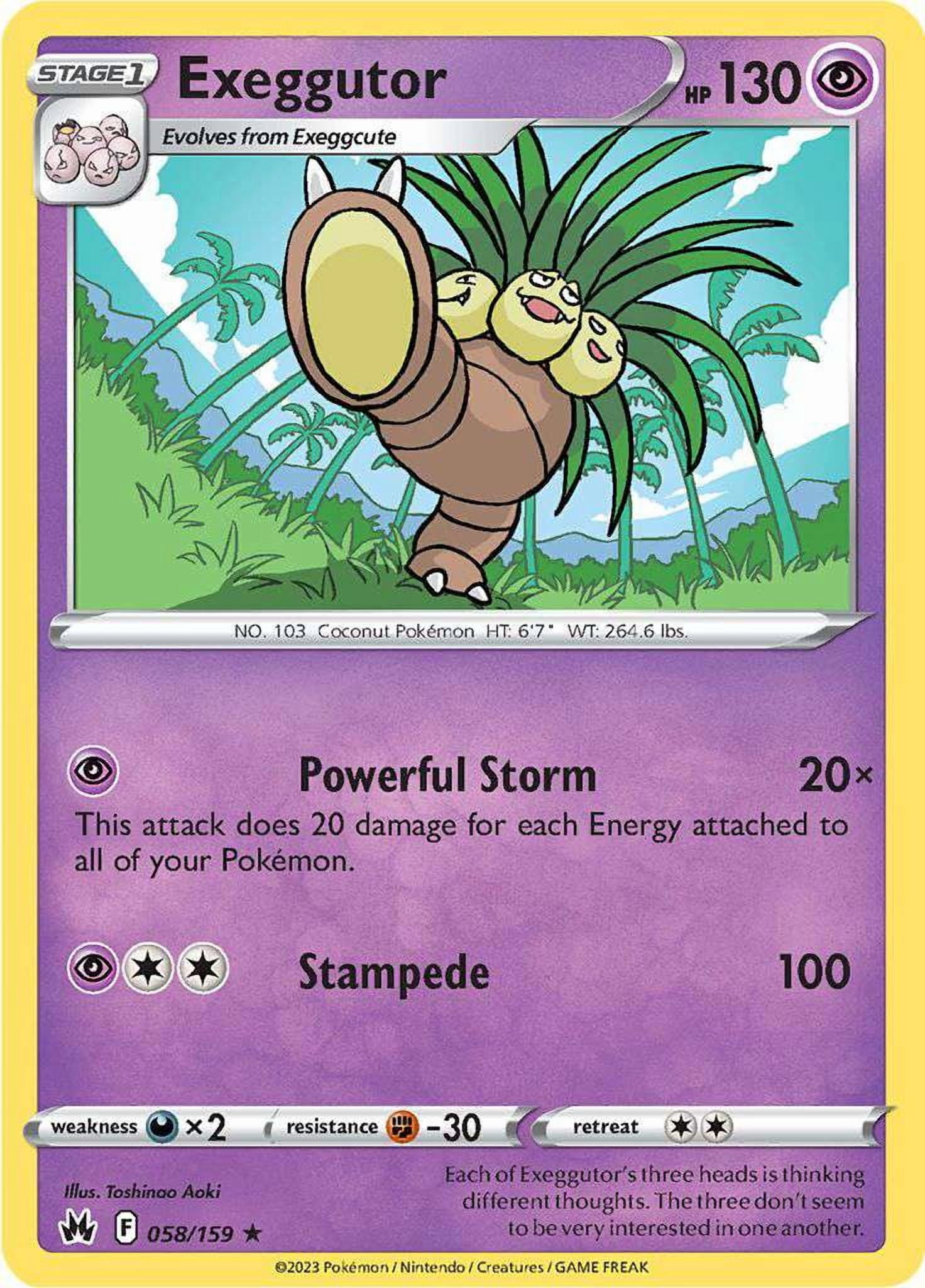 pokemon card exeggutor Exeggutor Cards | Dex