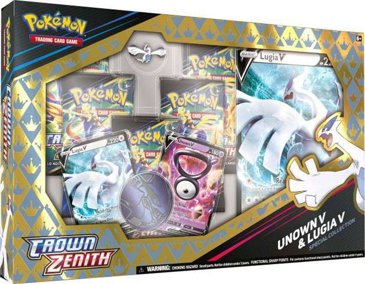 Walmart Exclusive: Pokemon Crown Zenith Collection with Unown V