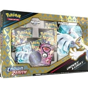 Pokemon Crown Zenith Unown V & Lugia V Special Collection 5 Booster Packs, 2 Promo Cards, Oversized Card, Pin & More