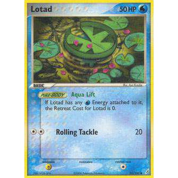 Pokemon Crystal Guardians Common Lotad #55