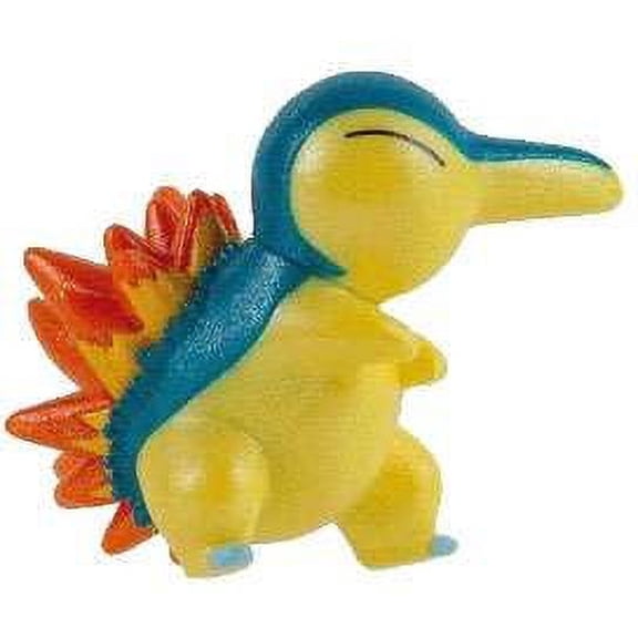 Pokemon Cyndaquil Mini PVC Figure (Pearlized Color Version) (No Packaging)