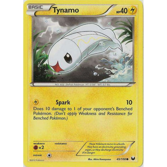 Pokemon Dark Explorers Tynamo #45